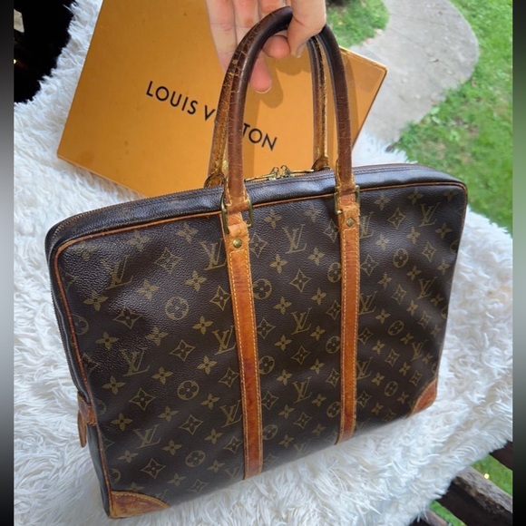Louis Vuitton Porte Computer Bat - Picture 1 of 12